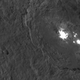 Los misteriosos puntos de Ceres son tan brillantes que saturan los sensores de la sonda Dawn